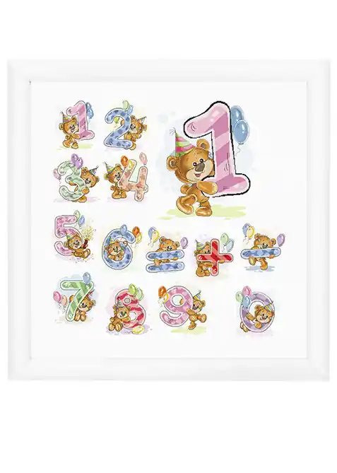 Top-Qualität Stickpackung Bild Ziffern