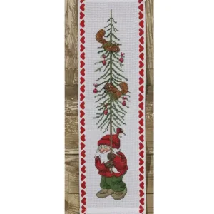 Wochenendangebot Stickpackung Miniwandbehang Tanne