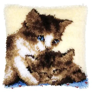 Saisonangebot Knüpfkissen Verschmust