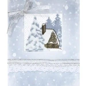 Jetzt Zugreifen Stickpackung Karte Winterland