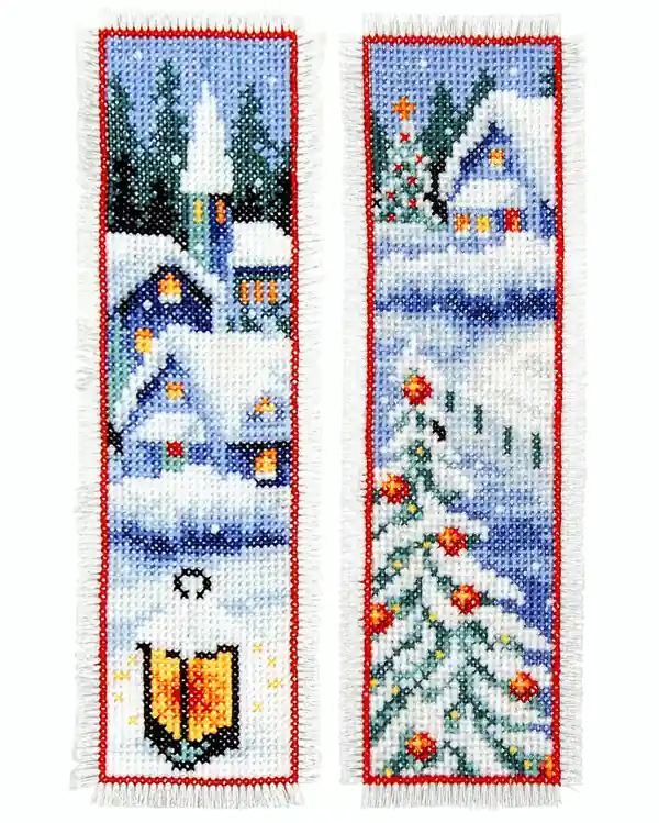 Lesezeichen Es schneit 2-er Pack Günstig