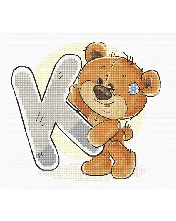 Bestseller Stickpackung Bild Teddy K