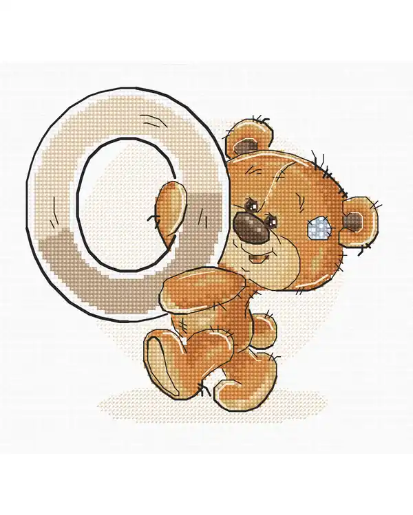 Mengenrabatt Stickpackung Bild Teddy O