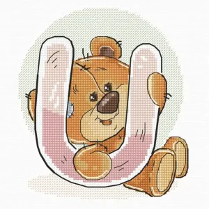 Preisreduziert Stickpackung Bild Teddy U