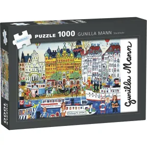 Puzzle Stockholm 1000 Teile Heißes Angebot