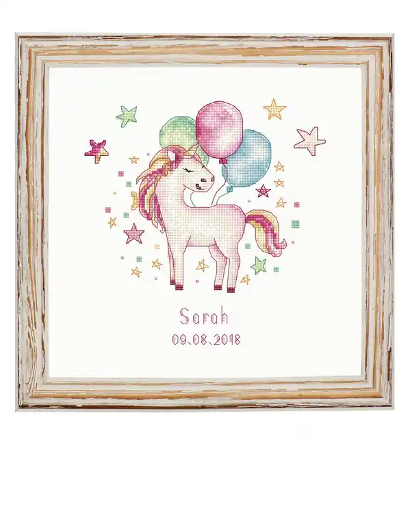 Preiswert Bild Rosa Einhorn