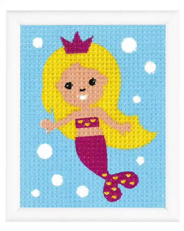 Echt Stramin Meerjungfrau