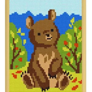 Kostenfreie Lieferung Stramin Bärenjunges