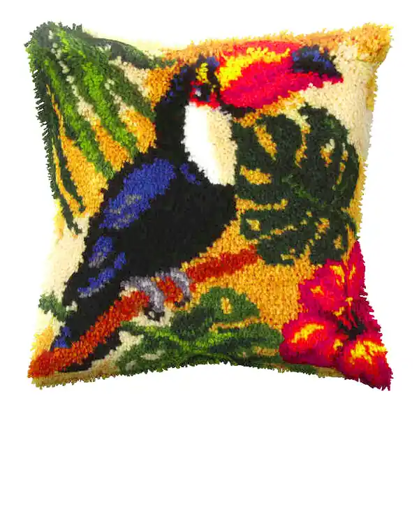 Knüpfkissen Toucan Premium