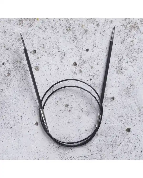 Weltweiter Versand Rundstricknadel Karbonz 40 cm