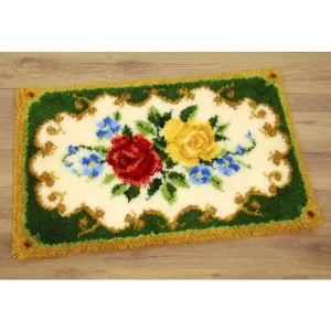 Nur Für Kurze Zeit Knüpfmatte Bunte Rosen