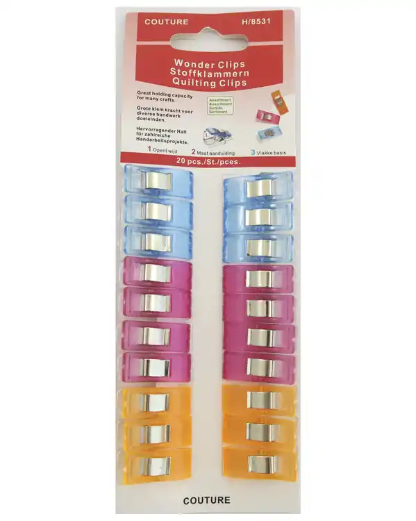 Stoffklammern 20-er Pack Mengenrabatt