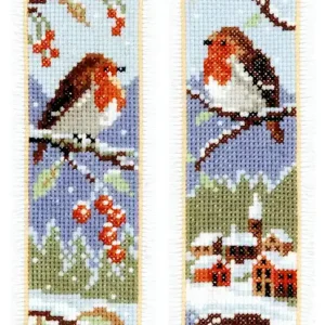 Stickpackung Lesezeichen Rotkehlchen 2-er Pack Direktkauf