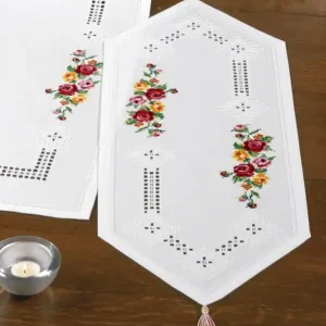 Hardangerläufer Farbenstarke Rosen klein Angebot