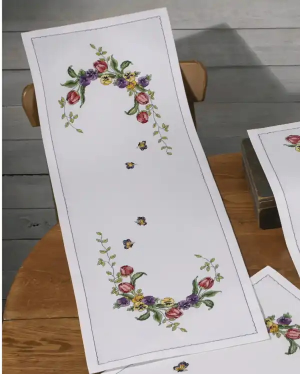 Läufer Tulpen und Stiefmütterchen Solange Der Vorrat Reicht