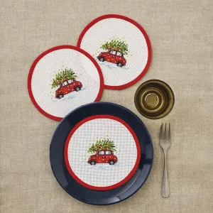 Stickpackung Tellerdekoration Weihnachten Garantierte Lieferung