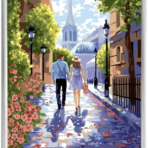 Pait by numbers Romantischer Spaziergang Expressversand
