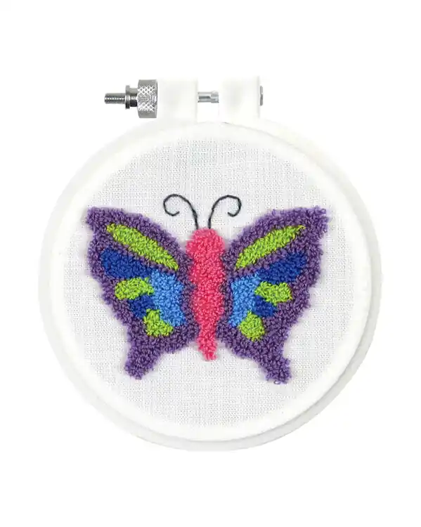 Punch needle Kit Schmetterling Saisonangebot