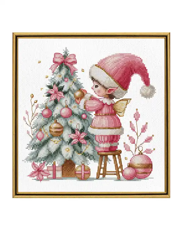 Nur Heute Stickpackung Bild Weihnachtsfreude