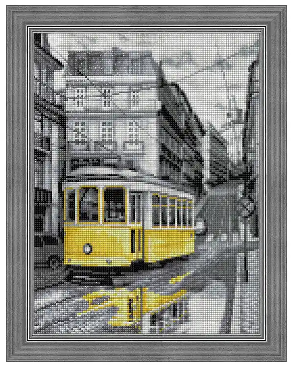 Letzte Chance Diamond painting Lissabon