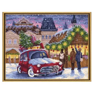 Diamond painting Weihnachtsmarkt Sonderangebot