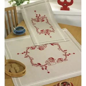 Läufer Wichtel auf Ast mit oder ohne Garn Sichere Zahlung