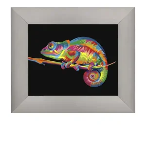 Expressversand Paint by numbers Regenbogenchamäleon