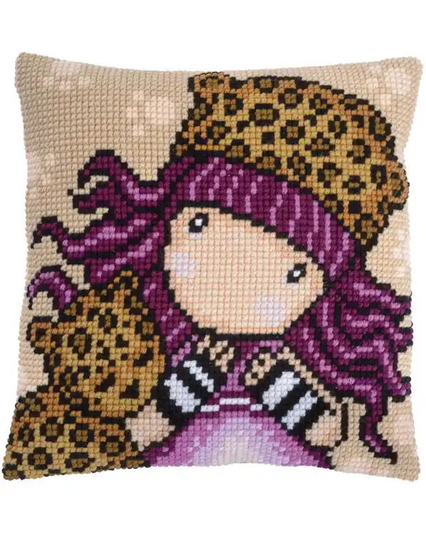 Versand Am Gleichen Tag Stickpackung Kissen Gorjuss Liebe