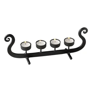 Wikingerschiff für 4 Teelichter Neu Im Sortiment