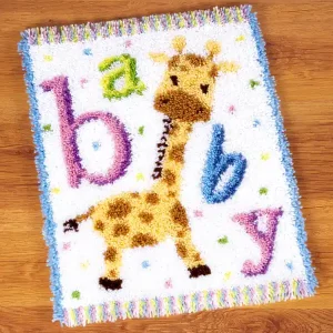 Solange Der Vorrat Reicht Knüpfmatte Giraffe