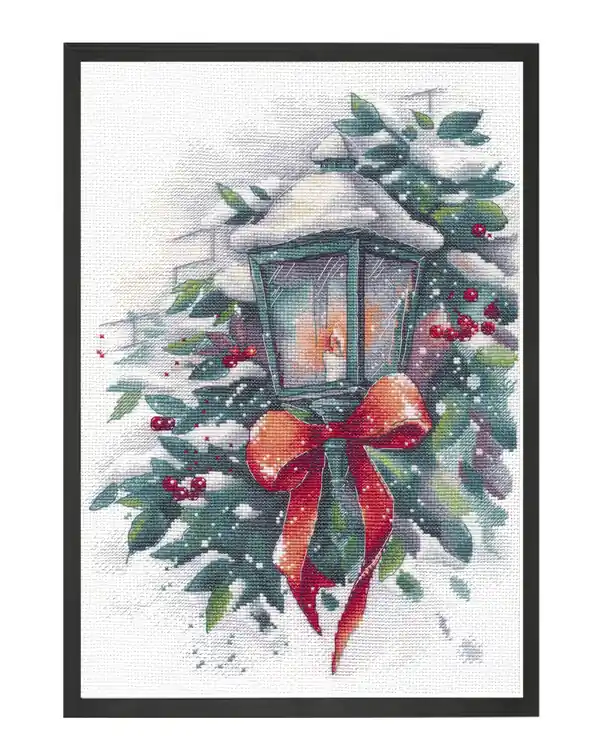 Stickpackung Bild Winterlicht Aktuell