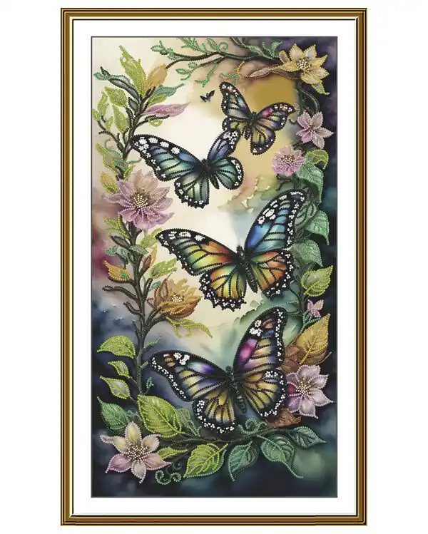 Stickpackung Perlenstickerei Schmetterlinge Gleich Bestellen