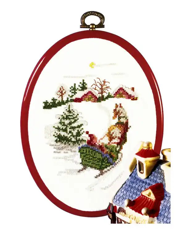 Flexibild Schlittenfahrt Handgefertigt