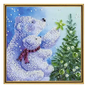 Sonderangebot Perlenstickerei Eisbären