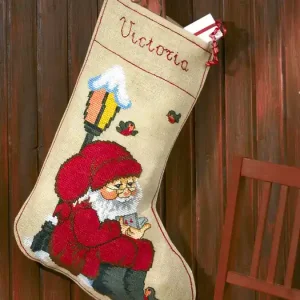 Billig Stickpackung Strumpf Unter der Laterne