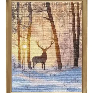 Stickpackung Bild Winterwald Großhandel