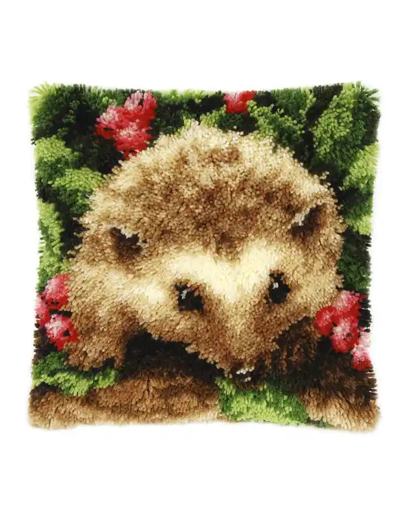 Knüpfkissen Süßer Igel Schneller Versand