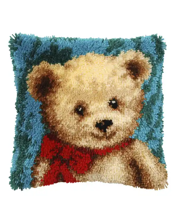 Top-Angebot Knüpfkissen Teddy