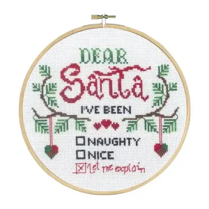 Stickpackung Bild Dear Santa Garantierte Lieferung