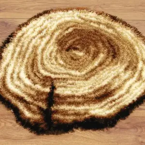 Knüpfmatte Baumstamm Premium