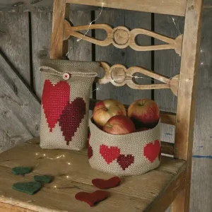 Stickpackung Fruchtkorb Herz Aktuell