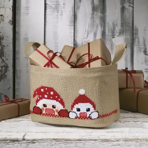 Weltweiter Versand Stickpackung Wichnacthskorb Gucken