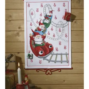 Stickpackung Kalender Achterbahn Großhandel