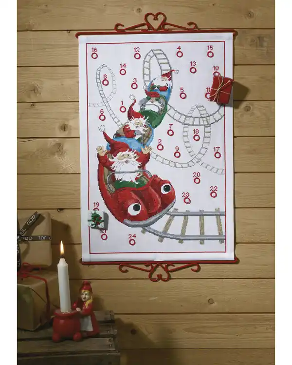 Stickpackung Kalender Achterbahn Großhandel