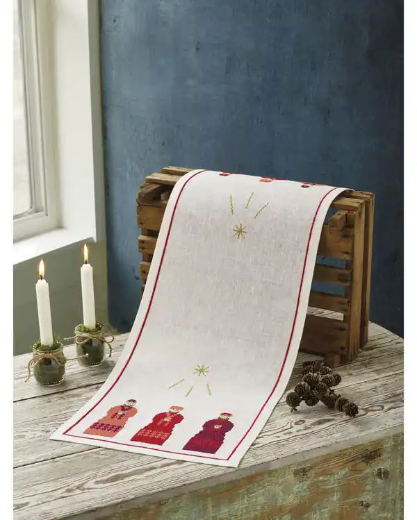 Stickpackung Läufer Drei weise Männer rot Geld-Zurück-Garantie