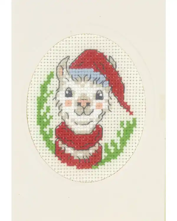 Stickpackung Karte Lama Bestpreis