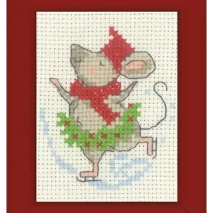 Stickpackung Bild Schlittschuhlaufen Nur Für Kurze Zeit