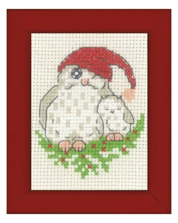 Hochwertig Stickpackung Bild Eulen