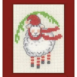 Hochwertig Stickpackung Bild Schaf