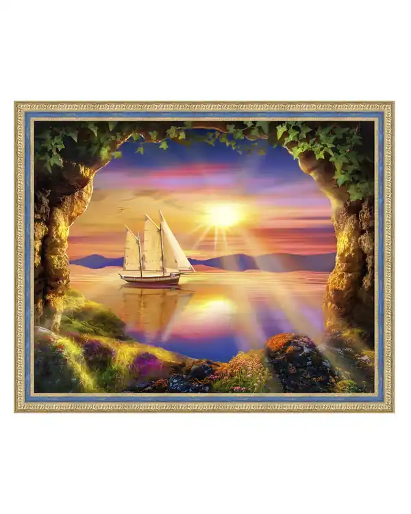 Neu Diamond Painting Sonnenuntergang